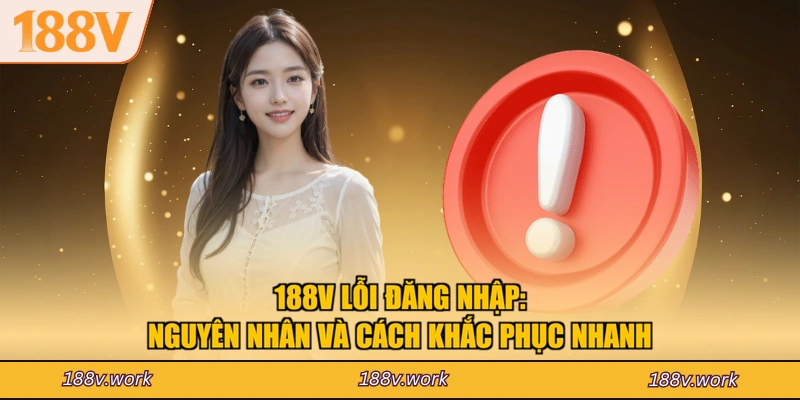 188V Lỗi Đăng Nhập: Nguyên Nhân Và Cách Khắc Phục Nhanh
