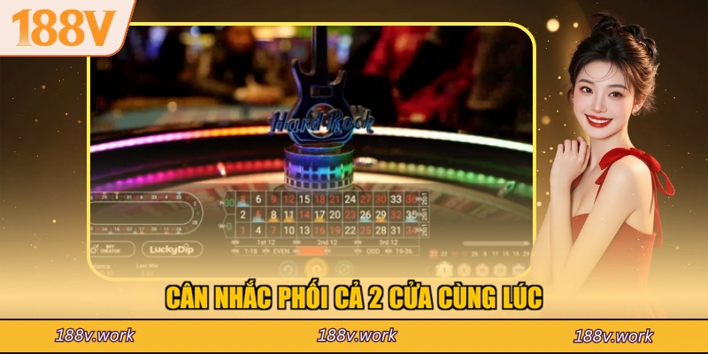 Cân nhắc phối cả 2 cửa cùng lúc