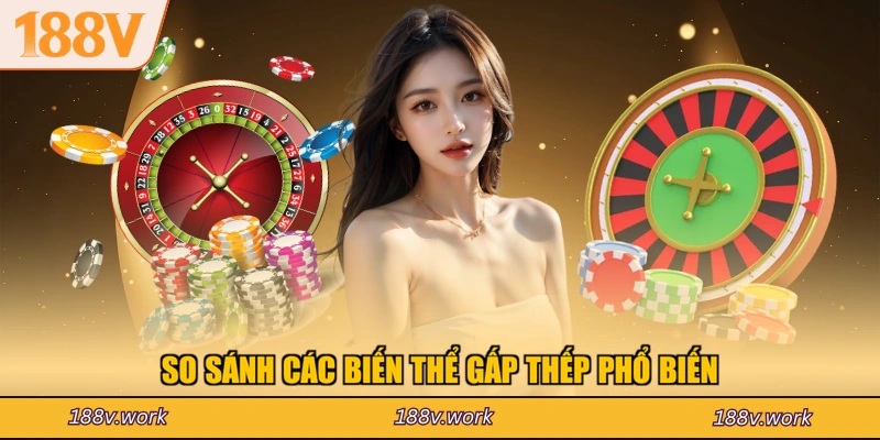 So sánh các biến thể gấp thếp phổ biến